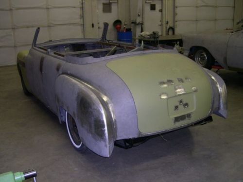 1950 plymouth special deluxe convertible project car