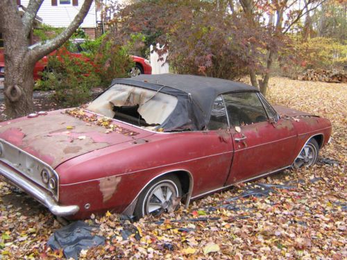 1965 chevrolet corvair corsa convertible (parts car)