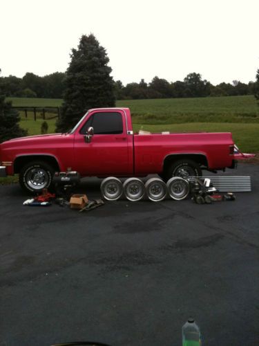 1987 chevy c10 gmc shortbed truck