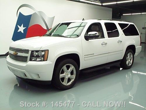 2013 chevy suburban ltz sunroof nav dual dvd 20&#039;s 36k texas direct auto