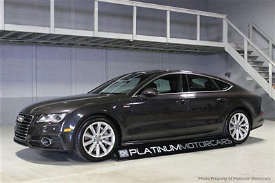 2013 audi a7 3.0t prestige, navi, bose, advanced key, side assist, warranty, 6k