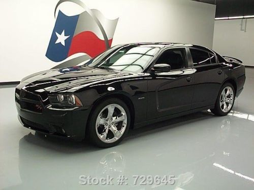 2013 dodge charger r/t road and track hemi nav 20&#039;s 9k texas direct auto