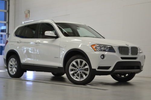 Great lease/buy! 14 bmw x3 28i premium navigation xline exterior trim bmw apps