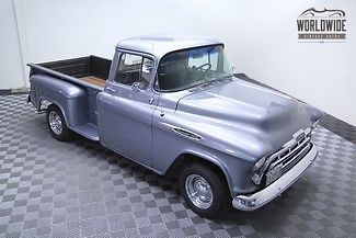 1957 chevy custom shortbed apache pickup truck! fully restored!