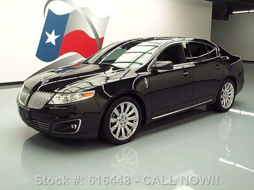 2010 lincoln mks ecoboost awd pano roof nav 20&#039;s 73k mi texas direct auto