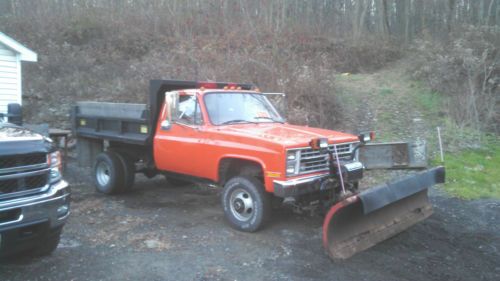 1989 chevy k3500 dump truck