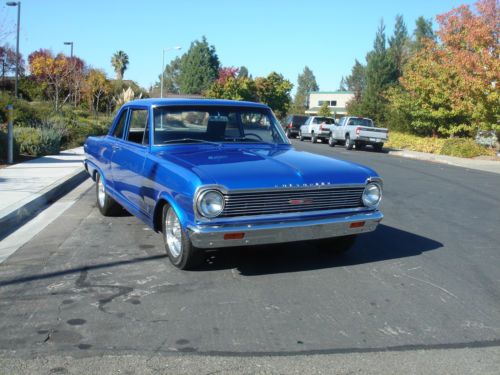 1965 chevy nova - complete frame up restoration - everything new - 327 4 speed