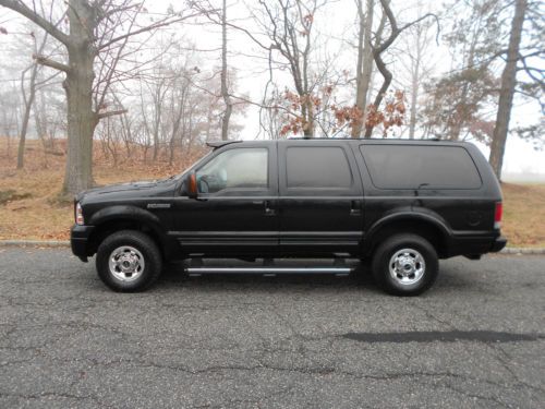 2005 ford excursion limited 4x4 diesel, 1 owner, 43,000 miles