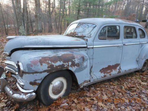 1946 plymouth sedan deluxe project/rat rod/parts car