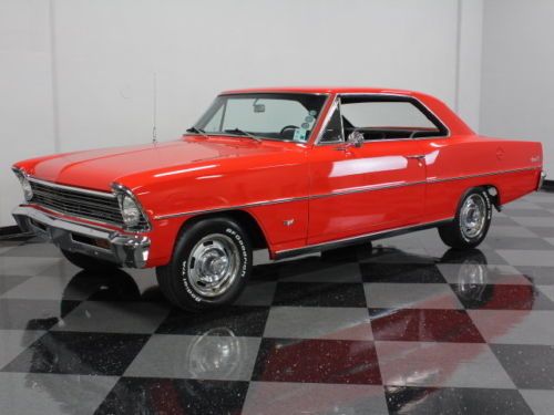 Very clean nova, crate 350ci, 700r4, laser straight body, a/c, nice!