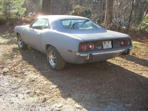 1973 plymouth barracuda 340 4 barrel auto