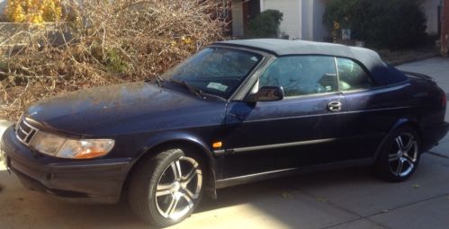 1998 saab 900 se turbo convertible 2-door 2.0l