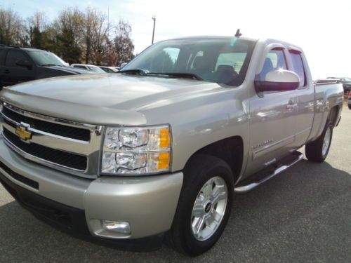 2009 chevrolet silverado ext cab ltz 4x4 salvage repaired, rebuilt salvage title