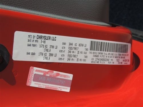 SLT 4.7L CD Rear Wheel Drive Tires - Front All-Season Tires - Rear All-Season, image 24