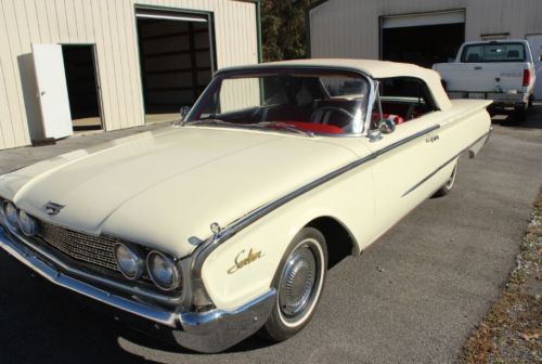 1960 ford sunliner base 5.8l 390 cub in. engine