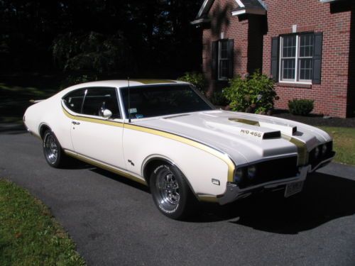 1969 hurst/olds, 455, turbo400, am-fm, orig sheetmetal, documented, rare ac car!