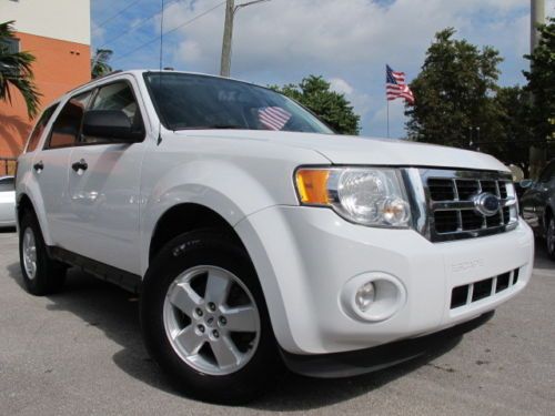 09 ford escape xlt 4wd v6 awd clean carfax 4x4 chrome wheel certified carfax