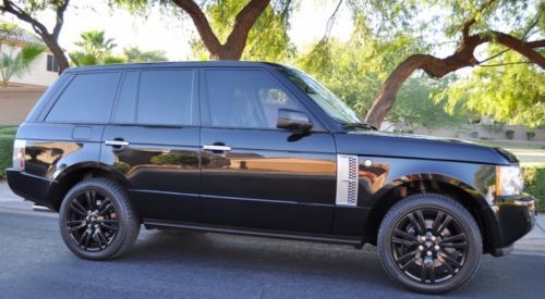 2009 land rover supercharged loaded 37k mi excellent service history scottsdale