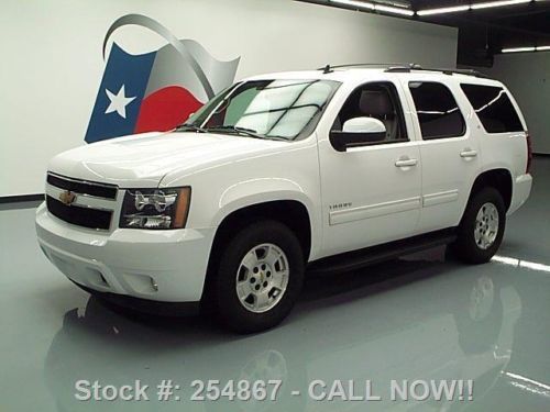 2013 chevy tahoe lt 8-pass sunroof dvd htd leather 30k texas direct auto