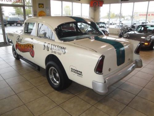 FULLY RESTORED 1956 Chevy 2-Door NOSTALGIC Gasser with RACE HISTORY 55 57 LQQK!, US $26,997.00, image 7