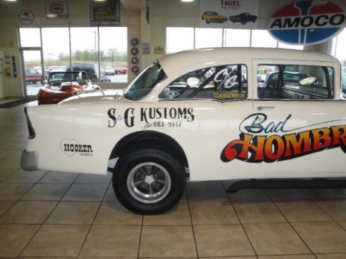 FULLY RESTORED 1956 Chevy 2-Door NOSTALGIC Gasser with RACE HISTORY 55 57 LQQK!, US $26,997.00, image 10
