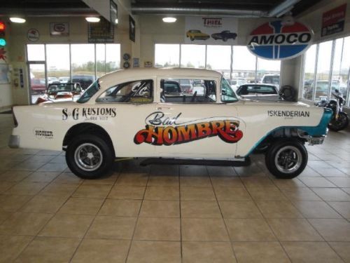 FULLY RESTORED 1956 Chevy 2-Door NOSTALGIC Gasser with RACE HISTORY 55 57 LQQK!, US $26,997.00, image 12