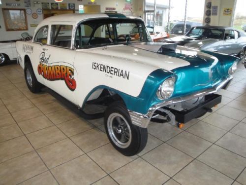 FULLY RESTORED 1956 Chevy 2-Door NOSTALGIC Gasser with RACE HISTORY 55 57 LQQK!, US $26,997.00, image 13