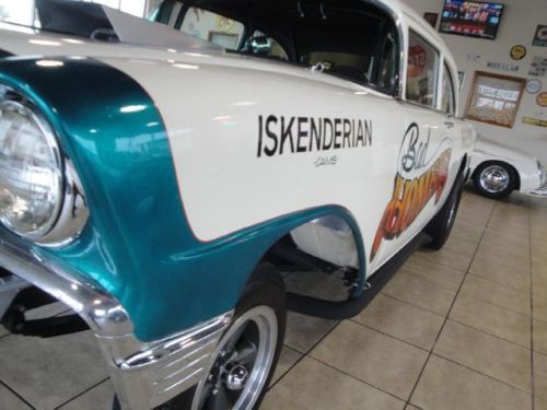FULLY RESTORED 1956 Chevy 2-Door NOSTALGIC Gasser with RACE HISTORY 55 57 LQQK!, US $26,997.00, image 16