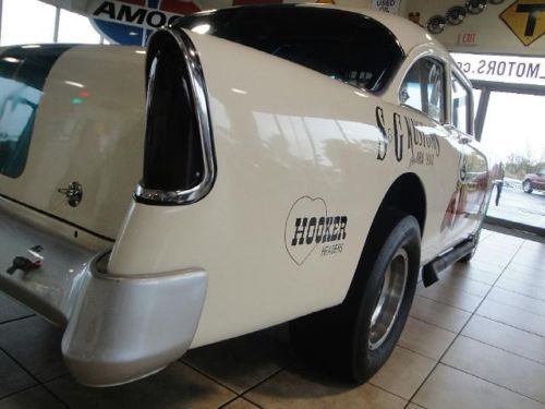 FULLY RESTORED 1956 Chevy 2-Door NOSTALGIC Gasser with RACE HISTORY 55 57 LQQK!, US $26,997.00, image 18