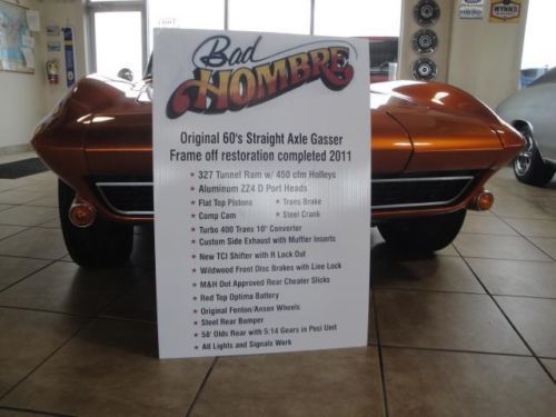 FULLY RESTORED 1956 Chevy 2-Door NOSTALGIC Gasser with RACE HISTORY 55 57 LQQK!, US $26,997.00, image 60