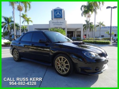 2007 wrx sti turbo 2.5l h4 16v manual sedan