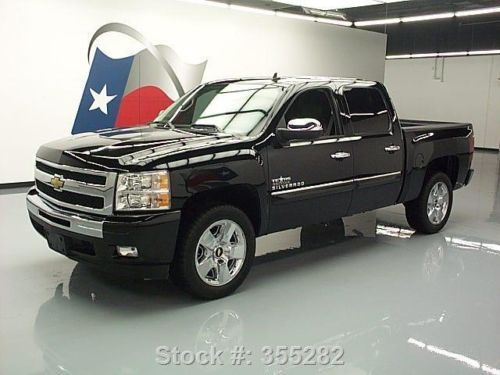 2011 chevy silverado texas ed lt crew leather 20&#039;s 30k texas direct auto