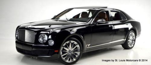 2013 bentley mulsanne mulliner driving specification beluga over saddle as new