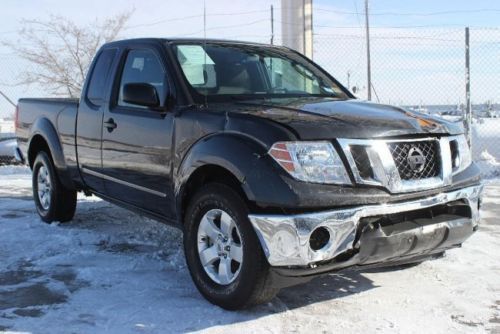 2011 nissan frontier sv king cab damaged salvage fixer runs!! low miles!! l@@k!!