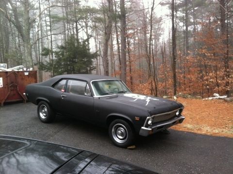 1969 chevrolet nova base coupe 2-door 5.7l