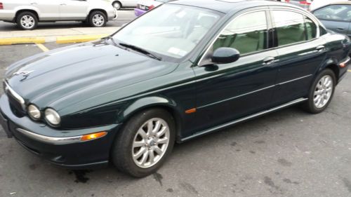 2002 jaguar x-type base sedan 4-door 2.5l no reserve