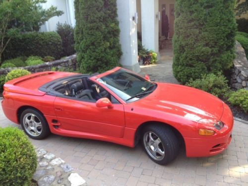 Misubishi 3000gt spyder hard top convertible (rare)