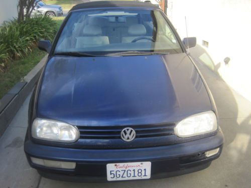 1996 volkswagen cabrio convertible