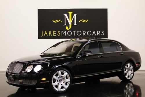 2008 continental flying spur, mulliner pkg, black on black, 29k miles, pristine!