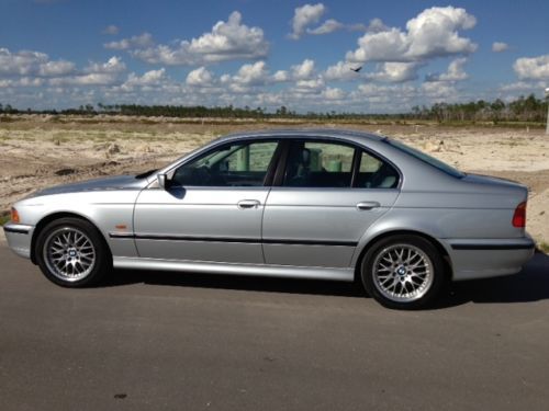 Best e39 5 series flawless arctic silver 540i; never out in the rain!
