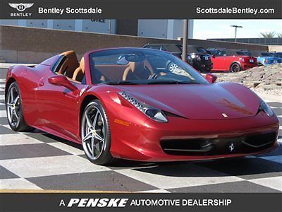 2013 ferrari 458 italia 2dr conv