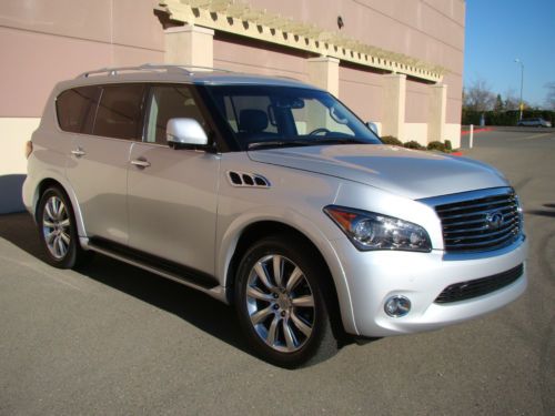 2011 infiniti qx56, only 25k mi, navigation, 3rd row seat, 22&#034; wheels!