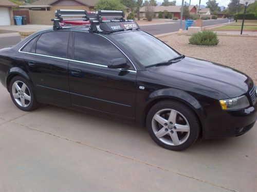 Low miles a4 3.0 quattro, black, leather, all wheel drive