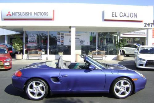 2000 porsche boxster convertible boxer sports 2 door low miles