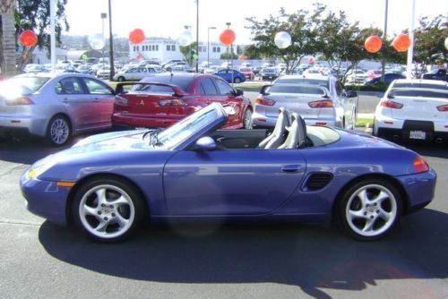 2000 Porsche Boxster convertible boxer sports 2 door low miles, image 4
