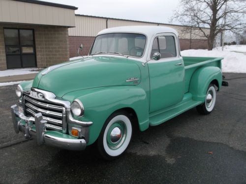 1954 chevy  powered gmc,  100% rust free native california truck    &#034; lqqk &#034;