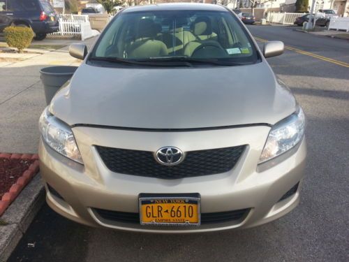 Toyota corolla 2009, grey, 43200 miles, bumper to bumper insurance