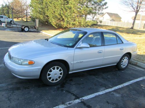 2000 silver buick century custom sedan 4-door 3.1l