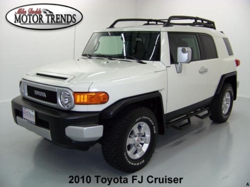 2010 toyota fj cruiser trd wheels rearcam roof rack tailgate ladder media 43k