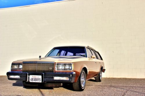 No reserve- 1981 buick regal estate wagon-very rare-extra clean-low miles
